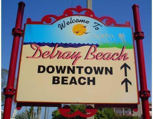2830 Southwest 13th Street, Unit 101 Delray Beach, FL 33445 - Photo 48 of 56 Delray Beach sign