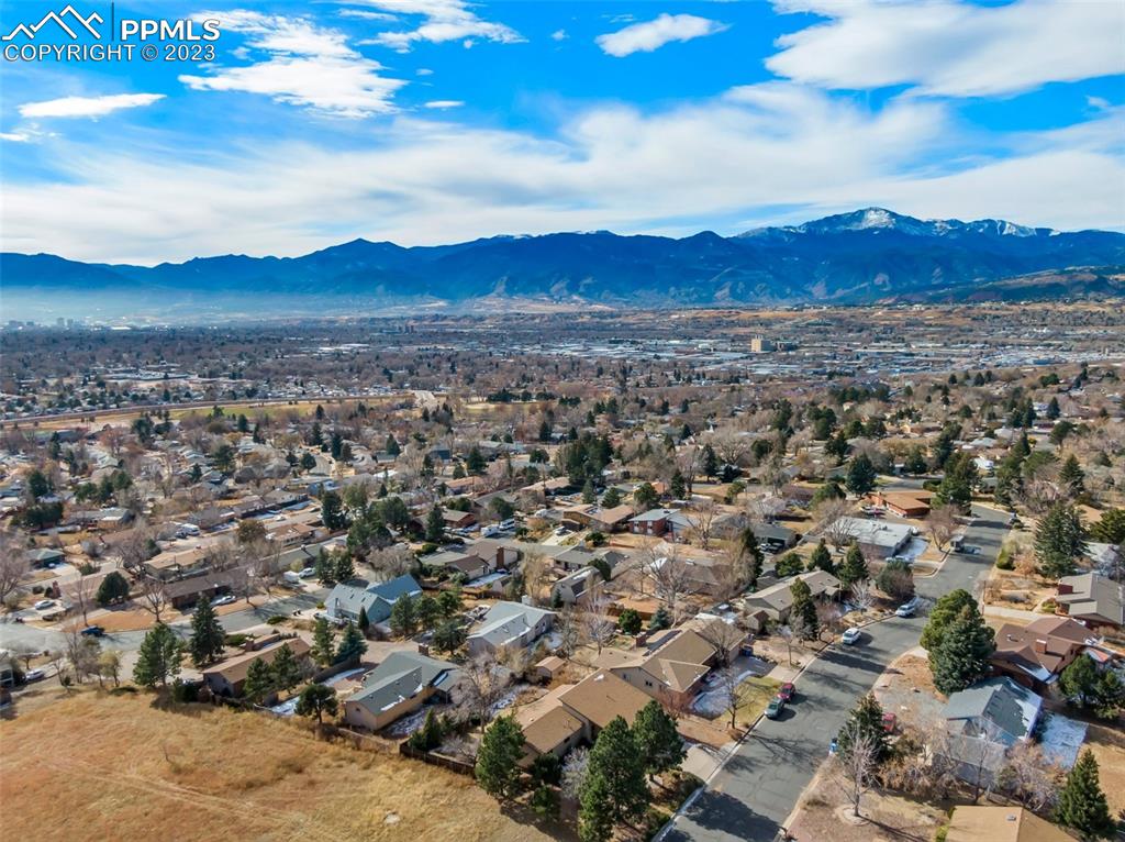 1711 Columbine Road Colorado Springs, CO 80907 - Photo 36 of 50 a view of city and mountain