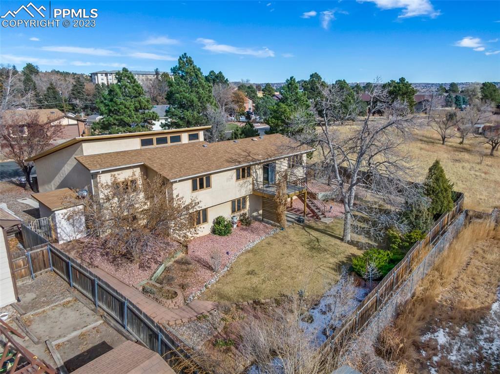 1711 Columbine Road Colorado Springs, CO 80907 - Photo 39 of 50 a view of a city from a balcony