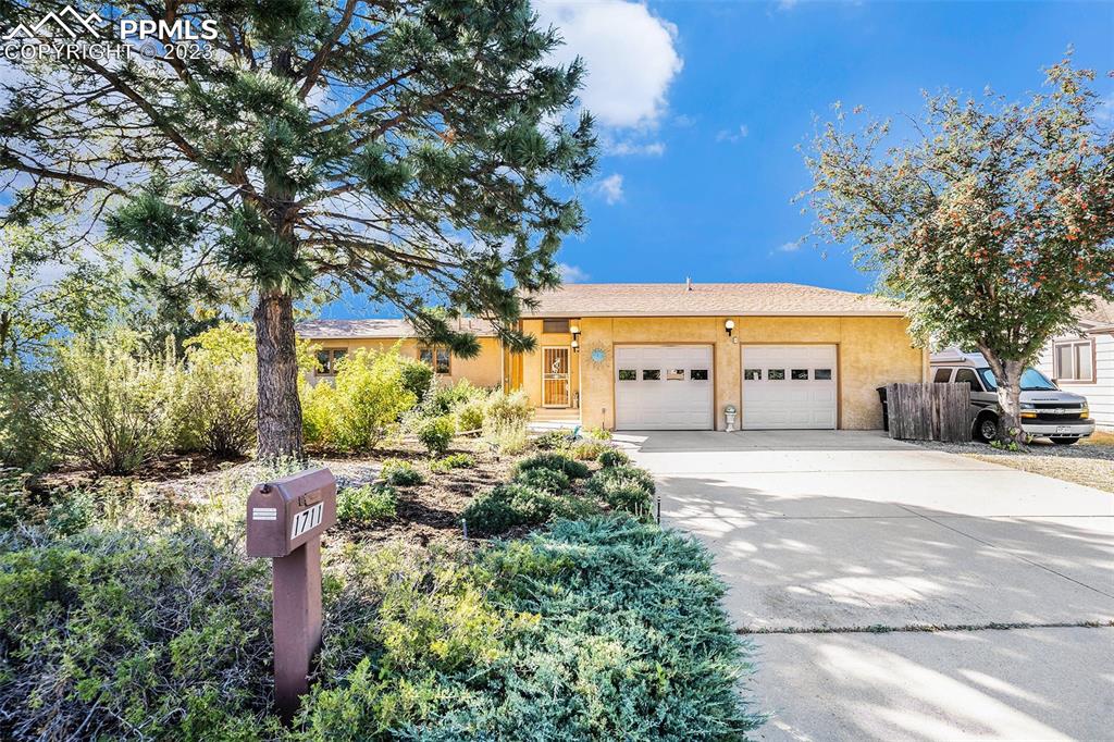 1711 Columbine Road Colorado Springs, CO 80907 - Photo 49 of 50 a backyard of a house with lots of green space