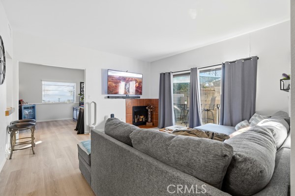 442 Walker Road San Dimas, CA 91773 - Photo 9 of 48 a living room with furniture and a fireplace