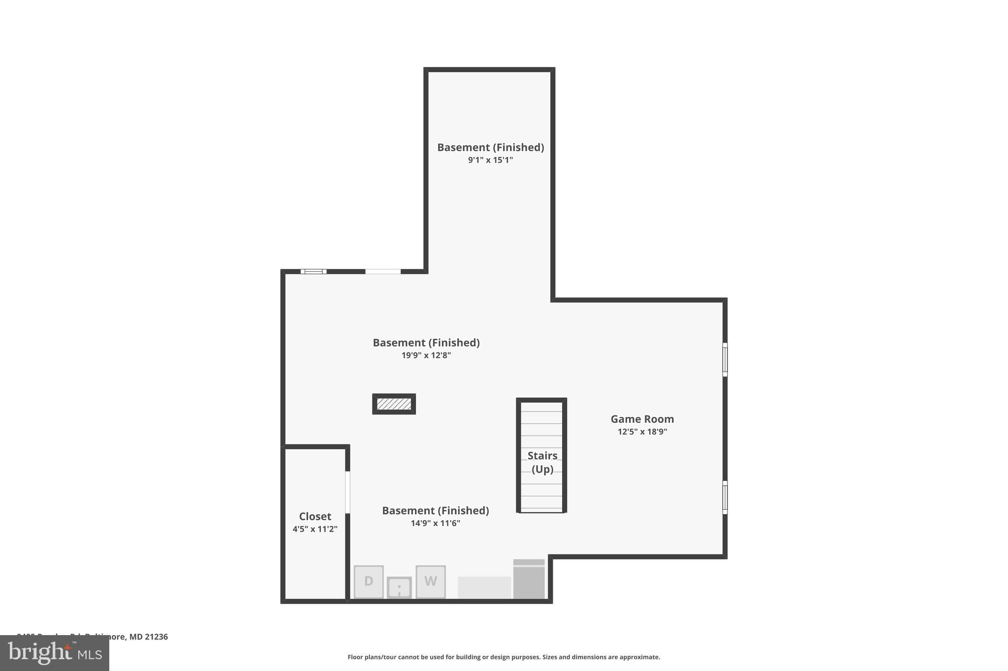 9405 Perglen Road Nottingham, MD 21236 - Photo 34 of 36 a picture of a floor plan