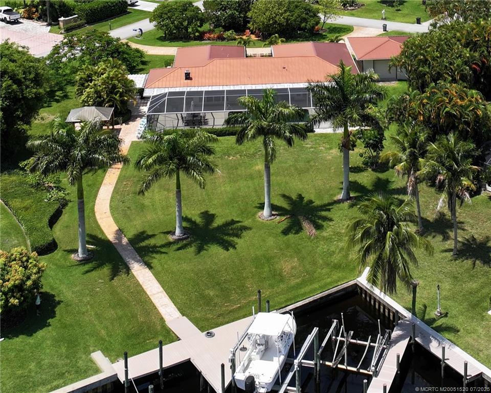 2645 Northwest S Shore Road Stuart, FL 34994 - Photo 1 of 51 an aerial view of a house