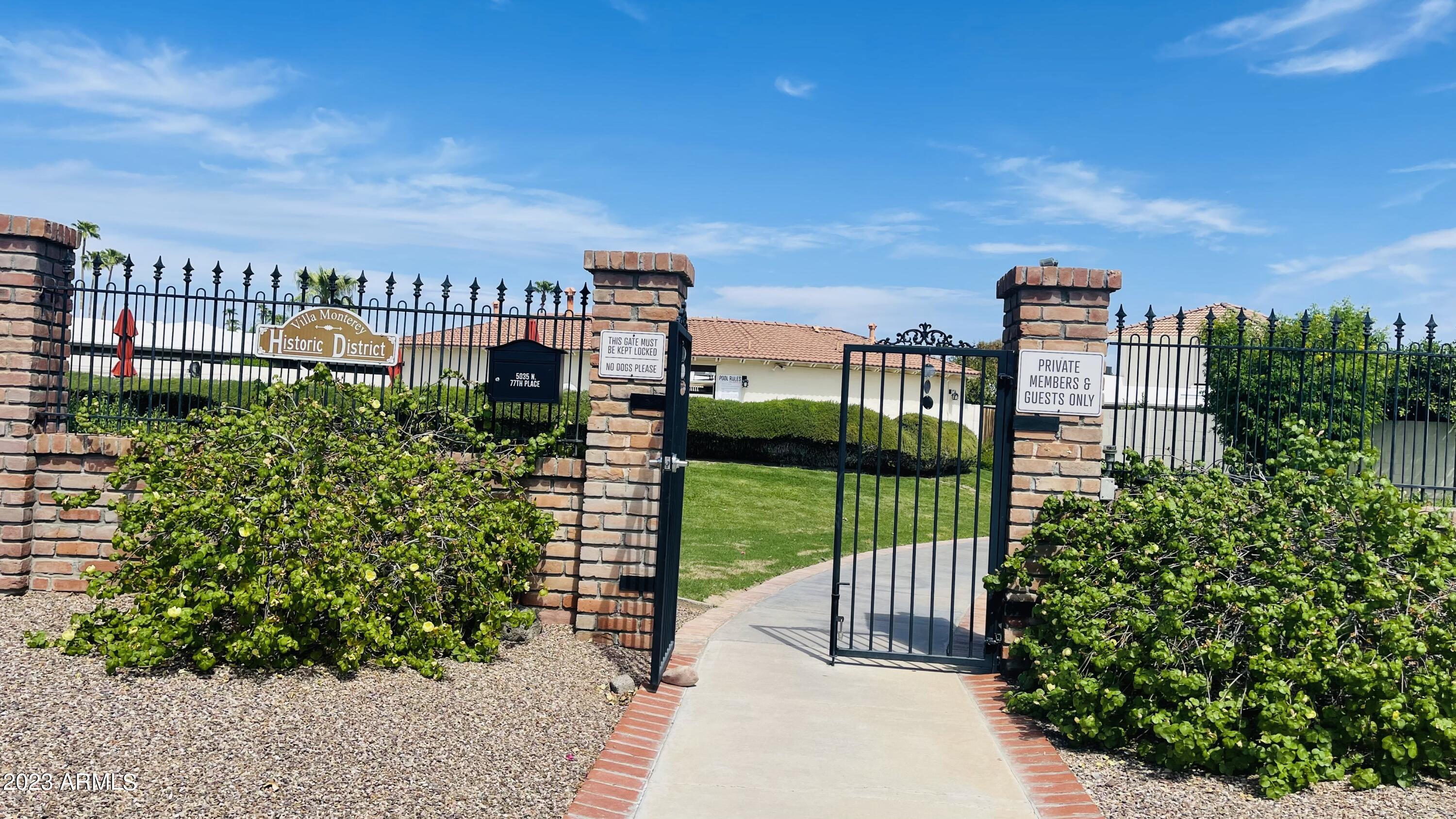 7738 East Chaparral Road Scottsdale, AZ 85250 - Photo 31 of 34 Pool entrance