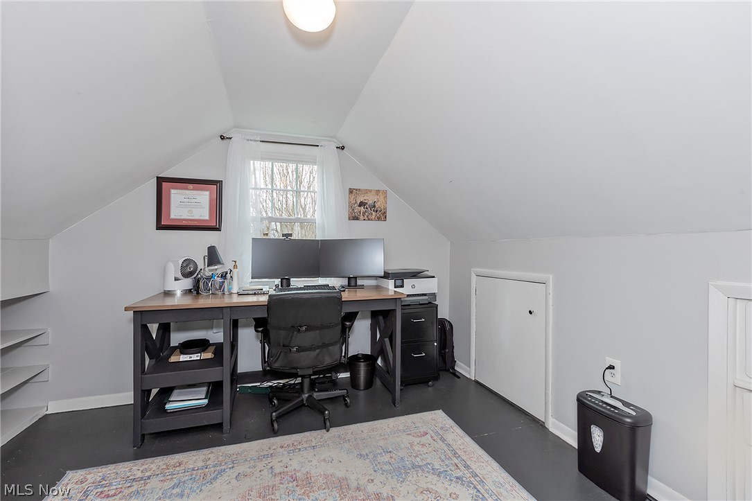 1604 Biltmore Road Cleveland, OH 44124 - Photo 24 of 40 Office space featuring vaulted ceiling