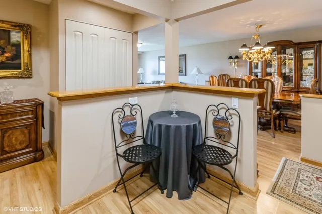 a view of a livingroom with furniture and window