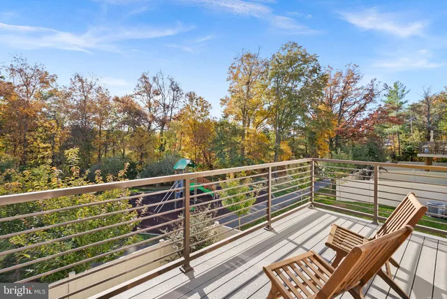 a view of outdoor space with trees