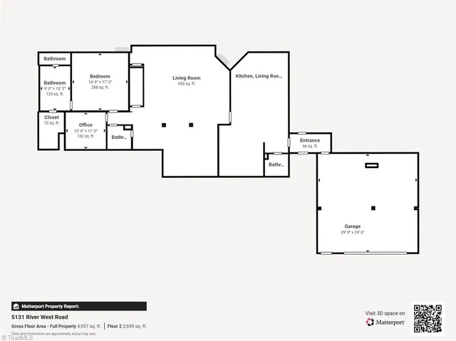 $925,000 | 5131 River West Road, Lewisville, NC 27023