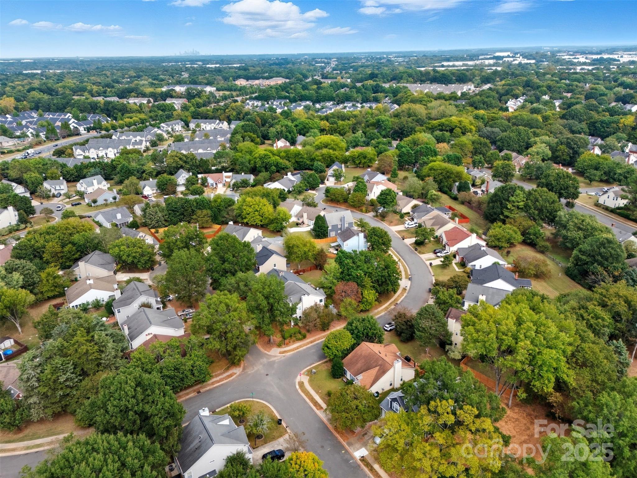 13308 Bolingbrook Lane Charlotte, NC 28273 - Photo 29 of 34 an aerial view of multiple house