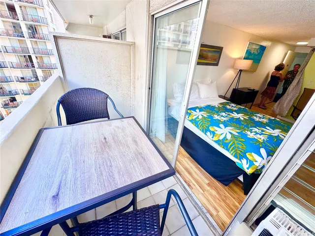 view of living room with wooden floor