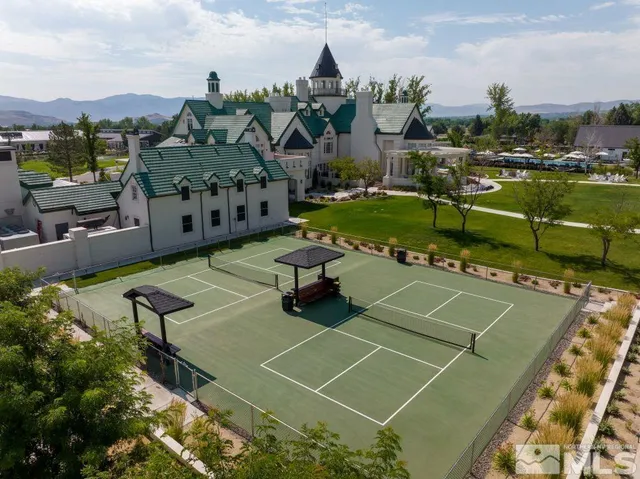 a view of a outdoor space with a patio