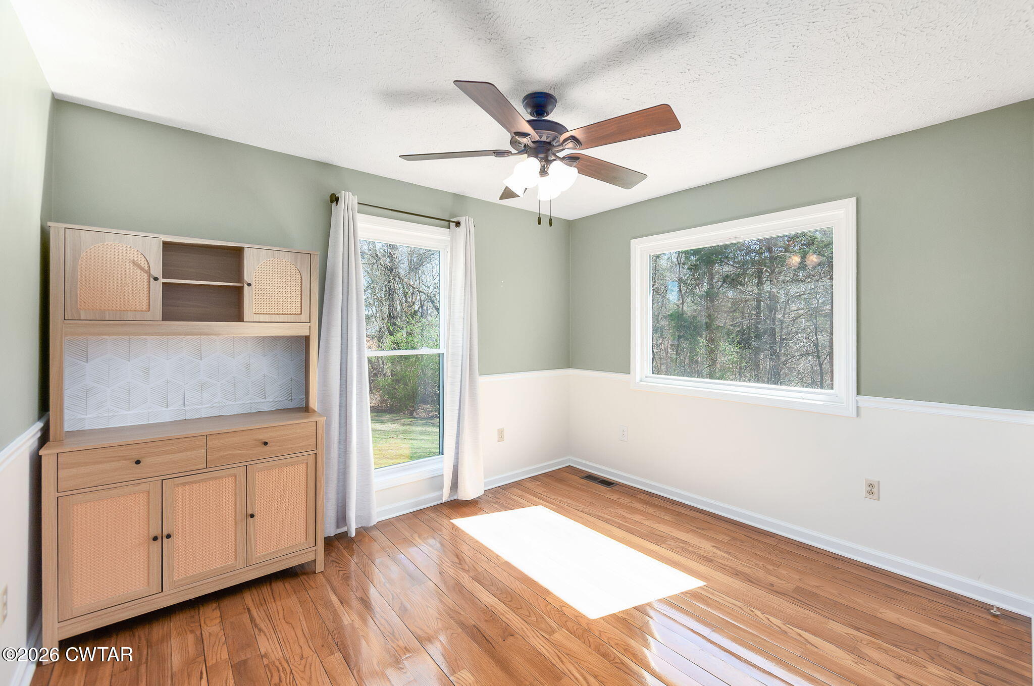 105 Center Hill-Wright Road Reagan, TN 38368 - Photo 15 of 54 a view of an empty room with wooden floor and a window