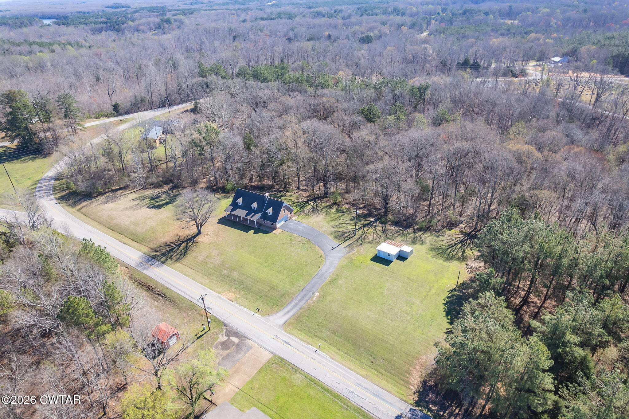 105 Center Hill-Wright Road Reagan, TN 38368 - Photo 52 of 54 a view of yard with green space