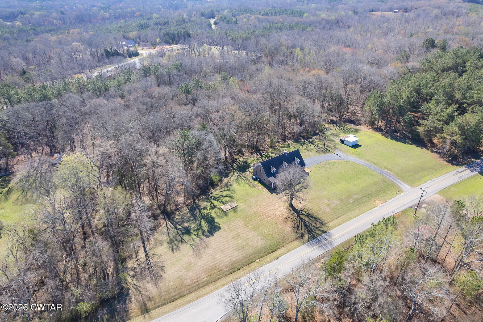 105 Center Hill-Wright Road Reagan, TN 38368 - Photo 54 of 54 a view of a yard with an outdoor space