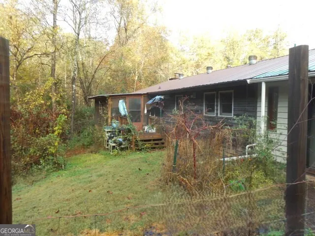 a room with furniture and a table