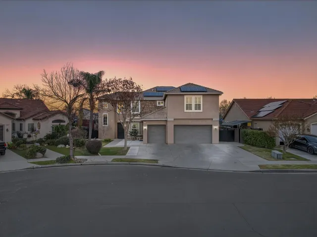 a view of a building with a street
