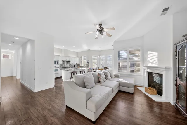 a bathroom with a sink double vanity and a mirror