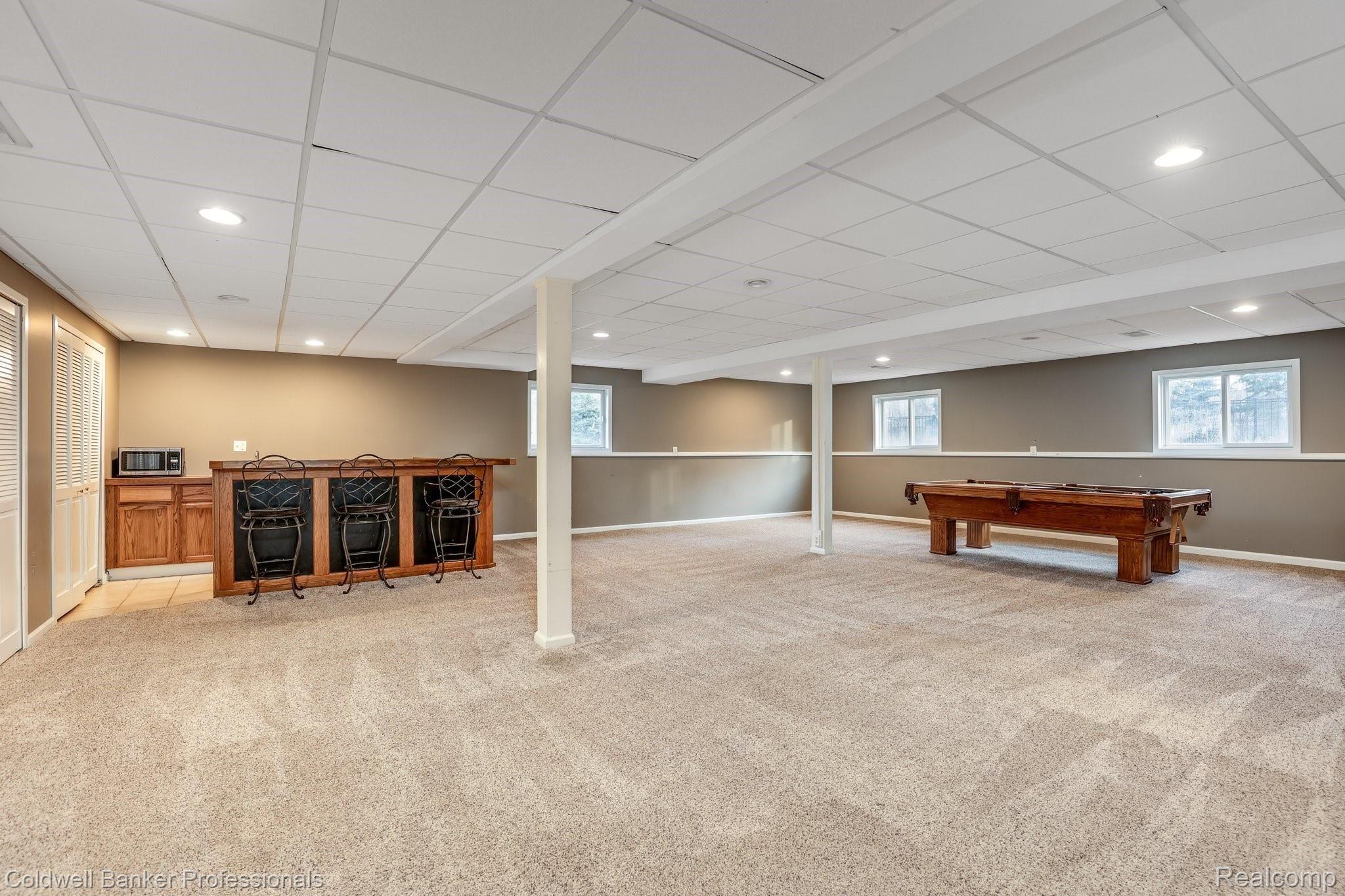 5365 Ridge Trail North Clarkston, MI 48348 - Photo 28 of 55 Room to play in the basement!