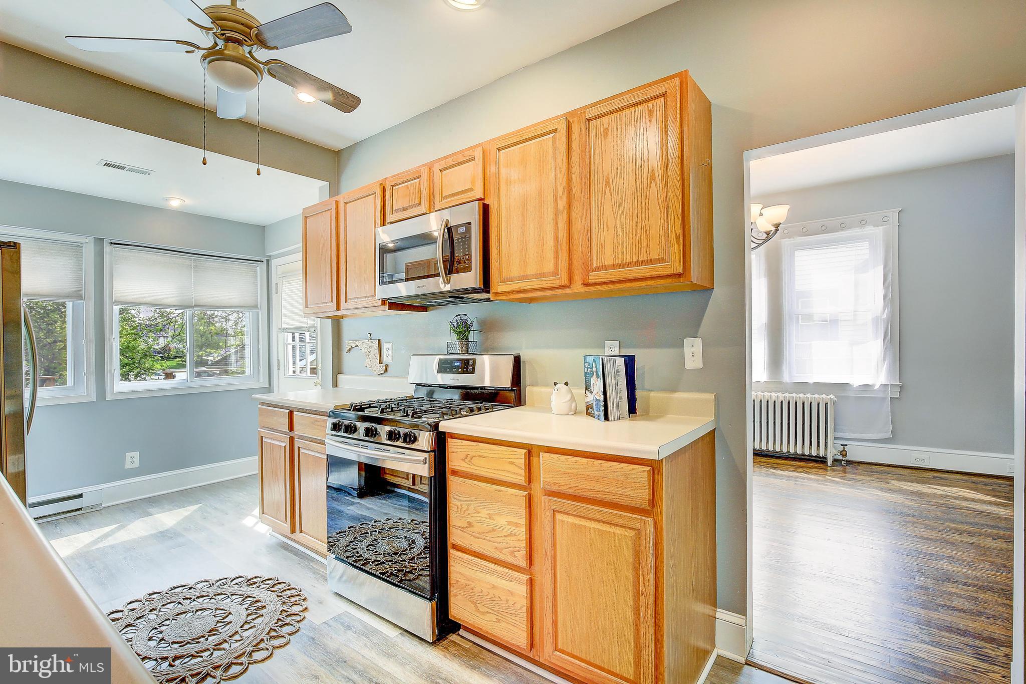 107 North Hammonds Ferry Road Linthicum Heights, MD 21090 - Photo 13 of 43 Updated kitchen with gas cooking & stainless steel
