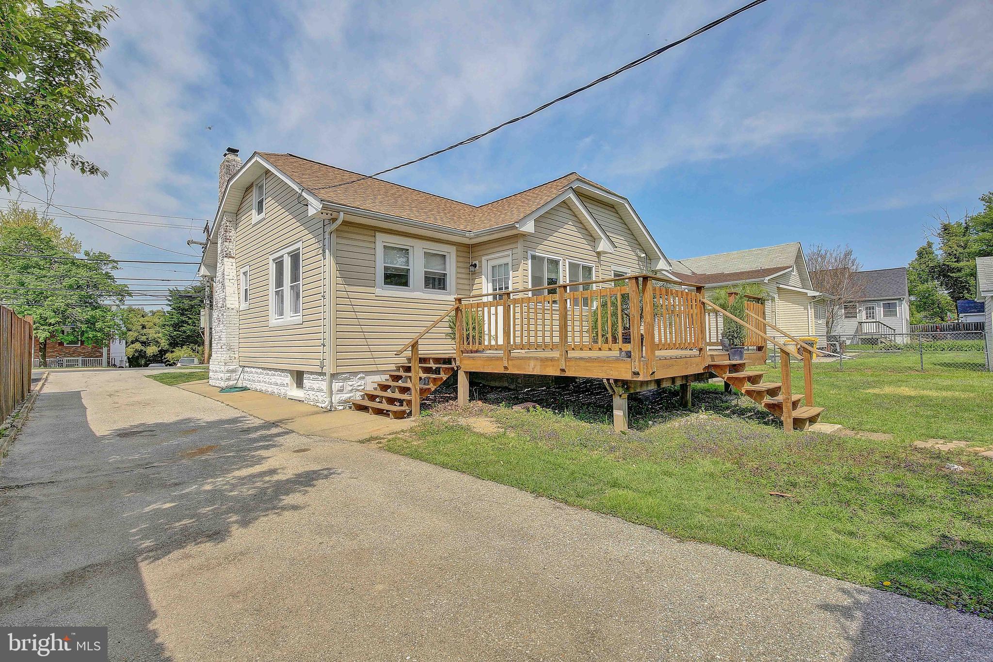 107 North Hammonds Ferry Road Linthicum Heights, MD 21090 - Photo 37 of 43 Plenty of off street parking- Large deck-workshop