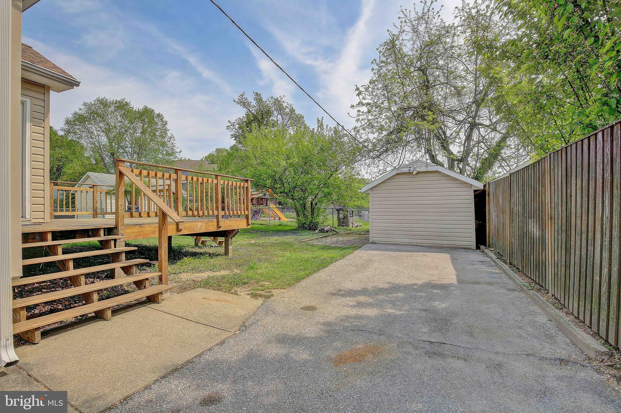 107 North Hammonds Ferry Road Linthicum Heights, MD 21090 - Photo 41 of 43 Workshop w/ electricity in the back