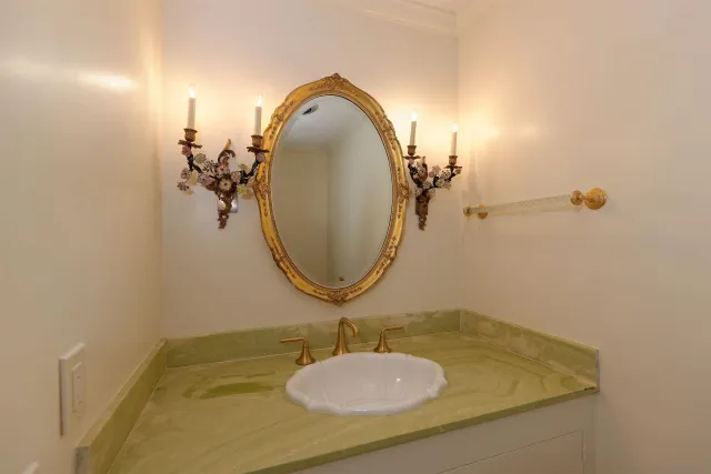 a view of a kitchen with a sink