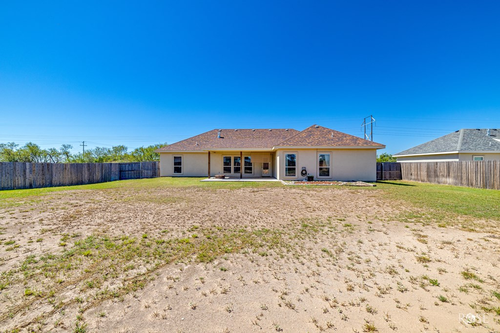 1938 Beaty Road San Angelo, TX 76904 - Photo 34 of 45 Back Yard Super Large Back Yard! Great for family entertaining, children & furbabies.