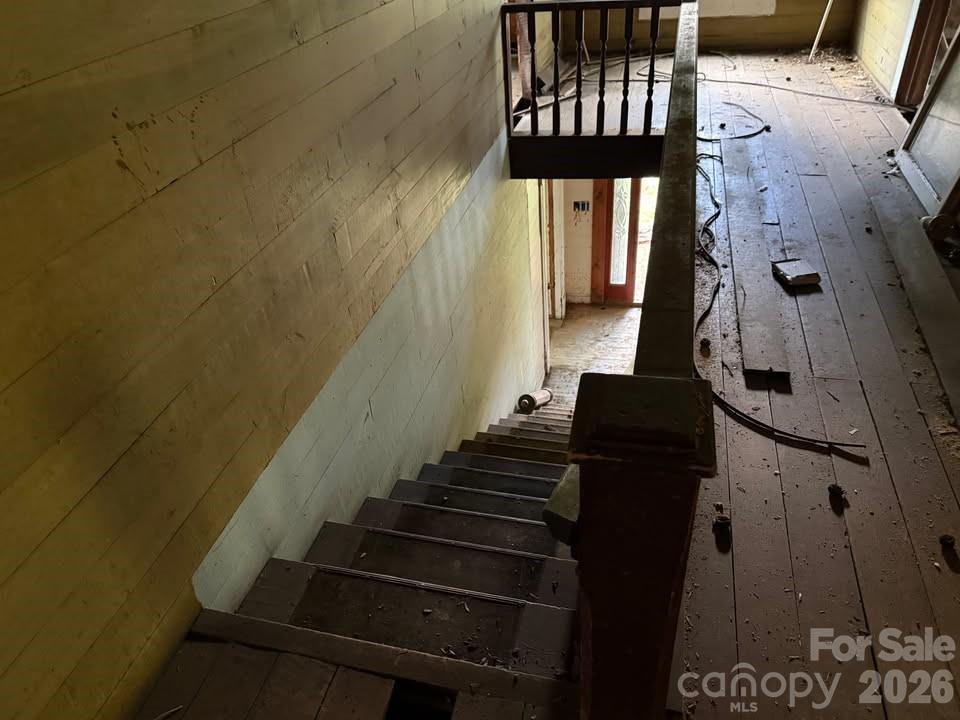 166 Old Helton School Road Lansing, NC 28643 - Photo 16 of 24 a view of entryway with wooden floor