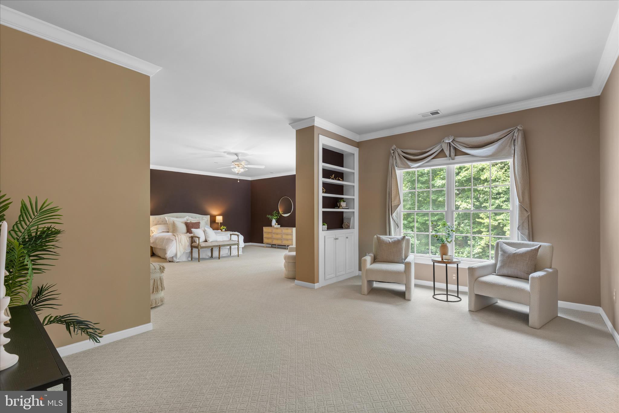 1322 Windsor Ridge Lane Annapolis, MD 21409 - Photo 50 of 104 Primary bedroom sitting area w/built-ins