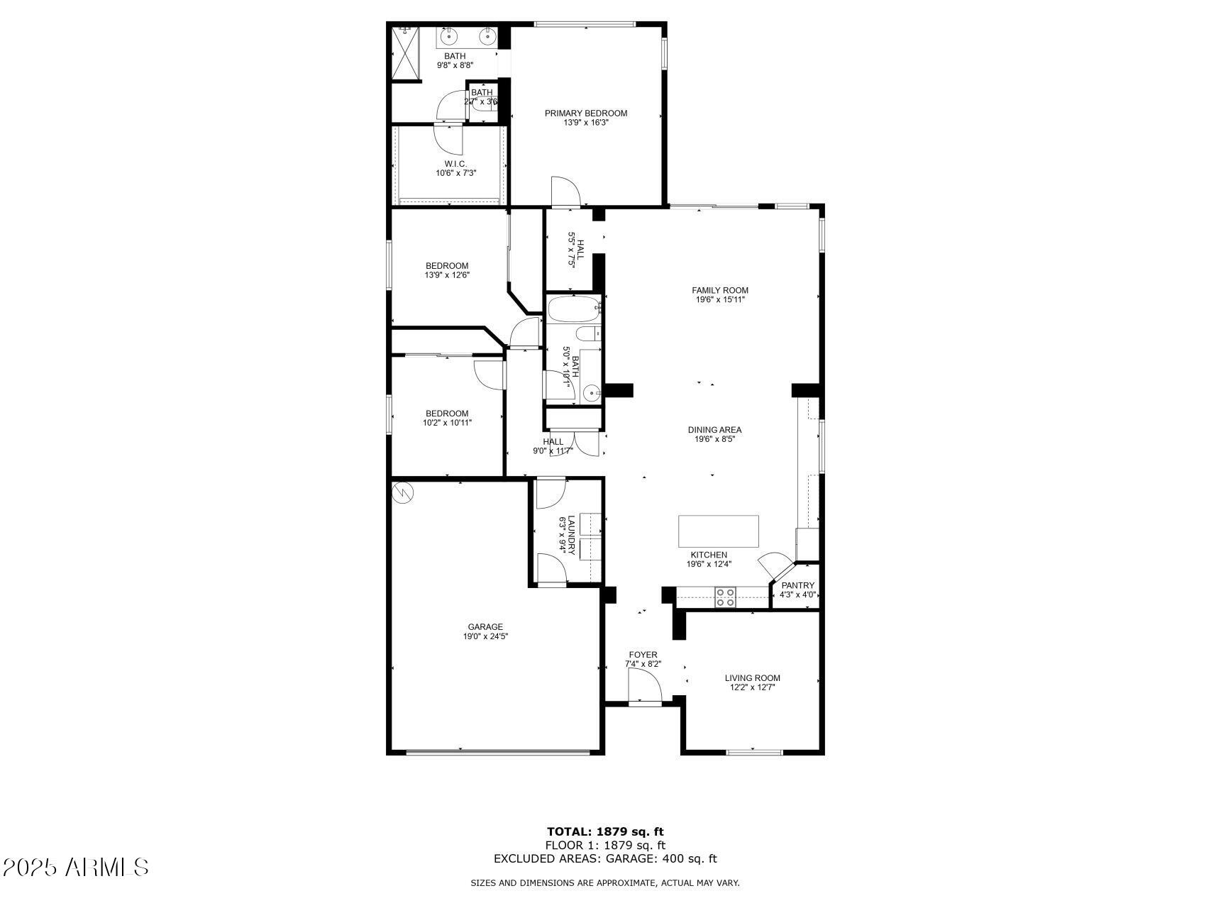 17532 West Bajada Road Surprise, AZ 85387 - Photo 35 of 35 Floor Plan