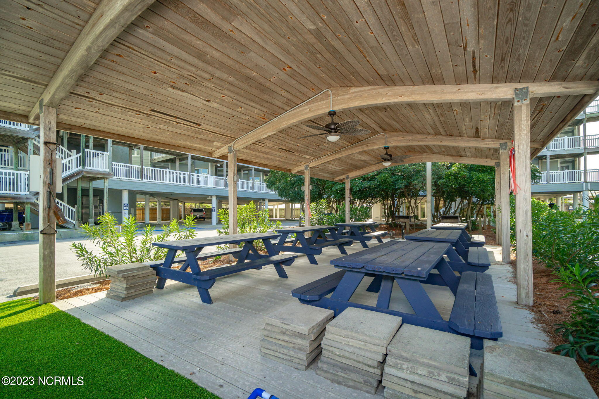 855 Salter Path Road, Unit 121 Indian Beach, NC 28512 - Photo 44 of 46 Grilling and picnic area