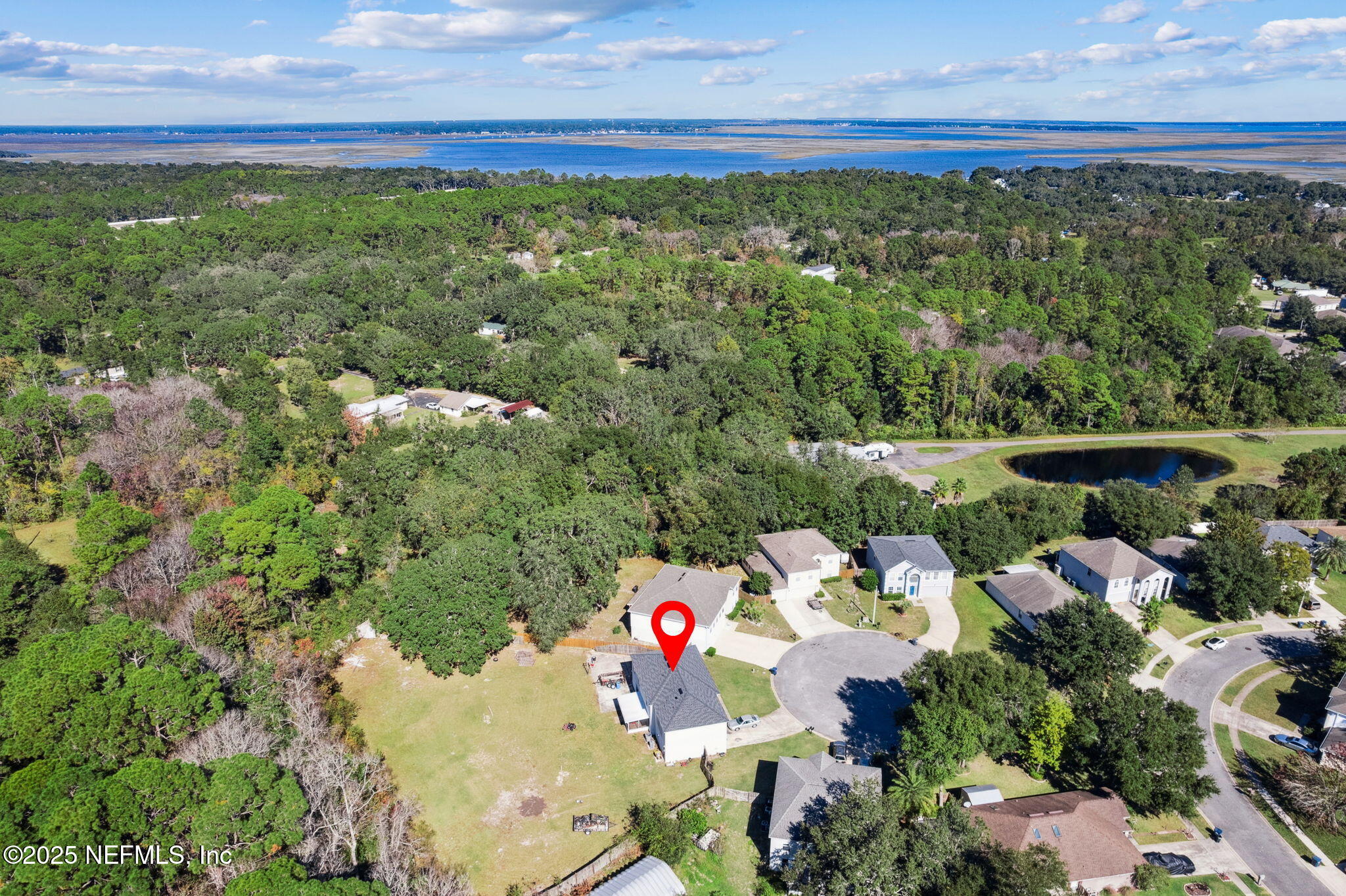 87002 Kip Lane Yulee, FL 32097 - Photo 53 of 54 a view of outdoor space and yard