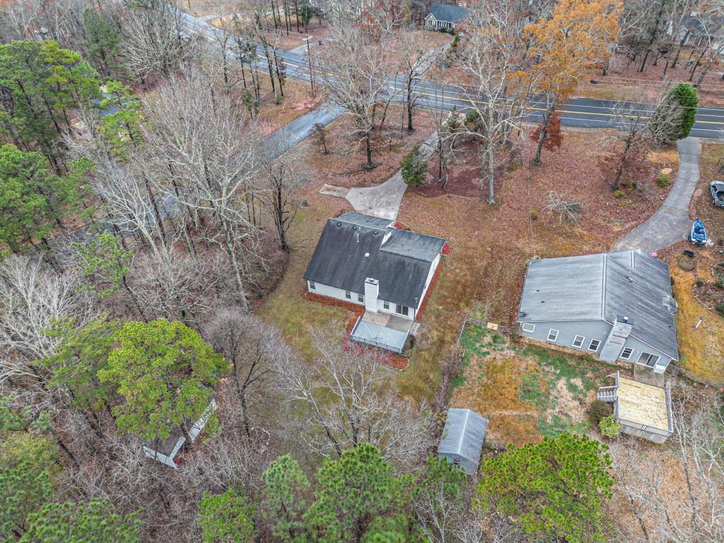 5524 Dorsett Shoals Road Douglasville, GA 30135 - Photo 28 of 33 an aerial view of residential house with outdoor space