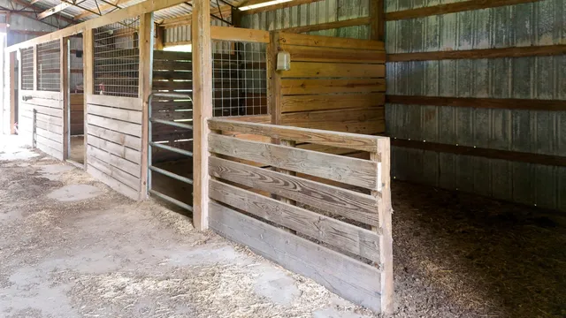 a aerial view of a house next to a yard and large trees