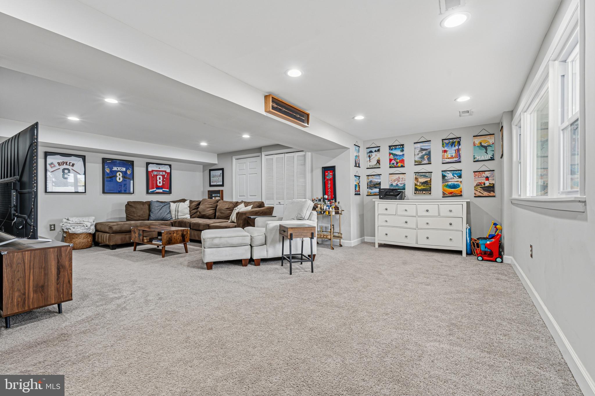 231 East Timonium Road Lutherville-Timonium, MD 21093 - Photo 45 of 66 a living room with furniture and a flat screen tv