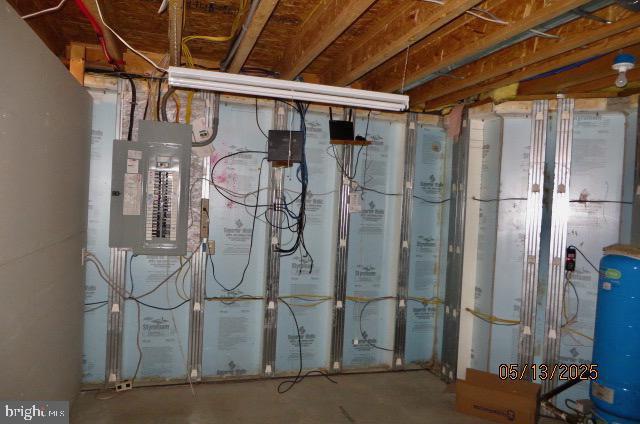 1310 Zipp Road Pennsburg, PA 18073 - Photo 21 of 41 a utility room with lots of wooden walls