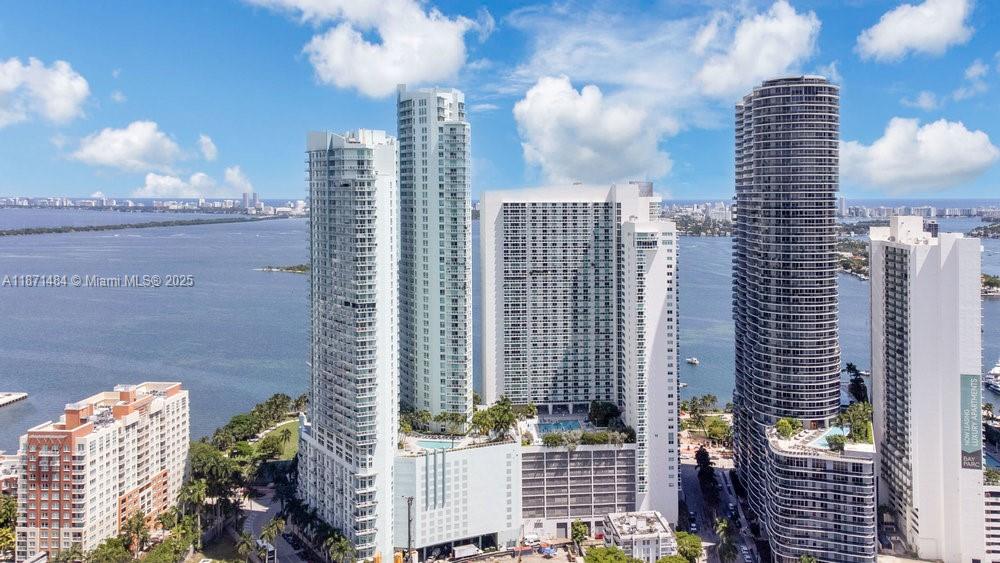 1800 North Bayshore Drive, Unit 614 Miami, FL 33132 - Photo 22 of 29 a city view with tall buildings