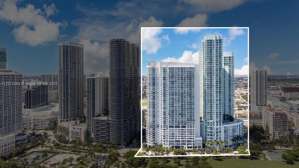 1800 North Bayshore Drive, Unit 614 Miami, FL 33132 - Photo 25 of 29 a view of building with glass windows