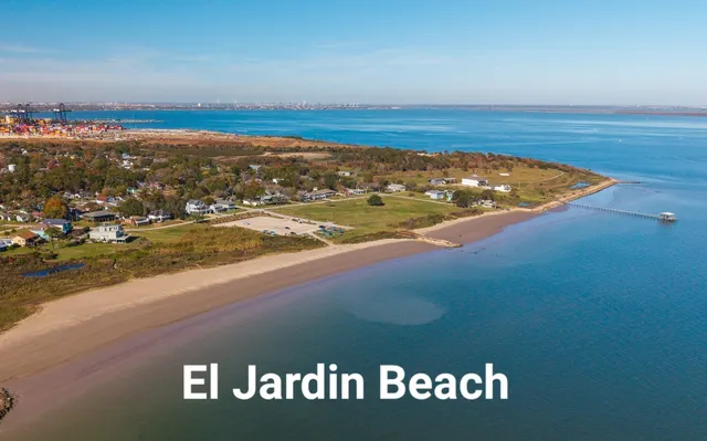 a view of city and ocean