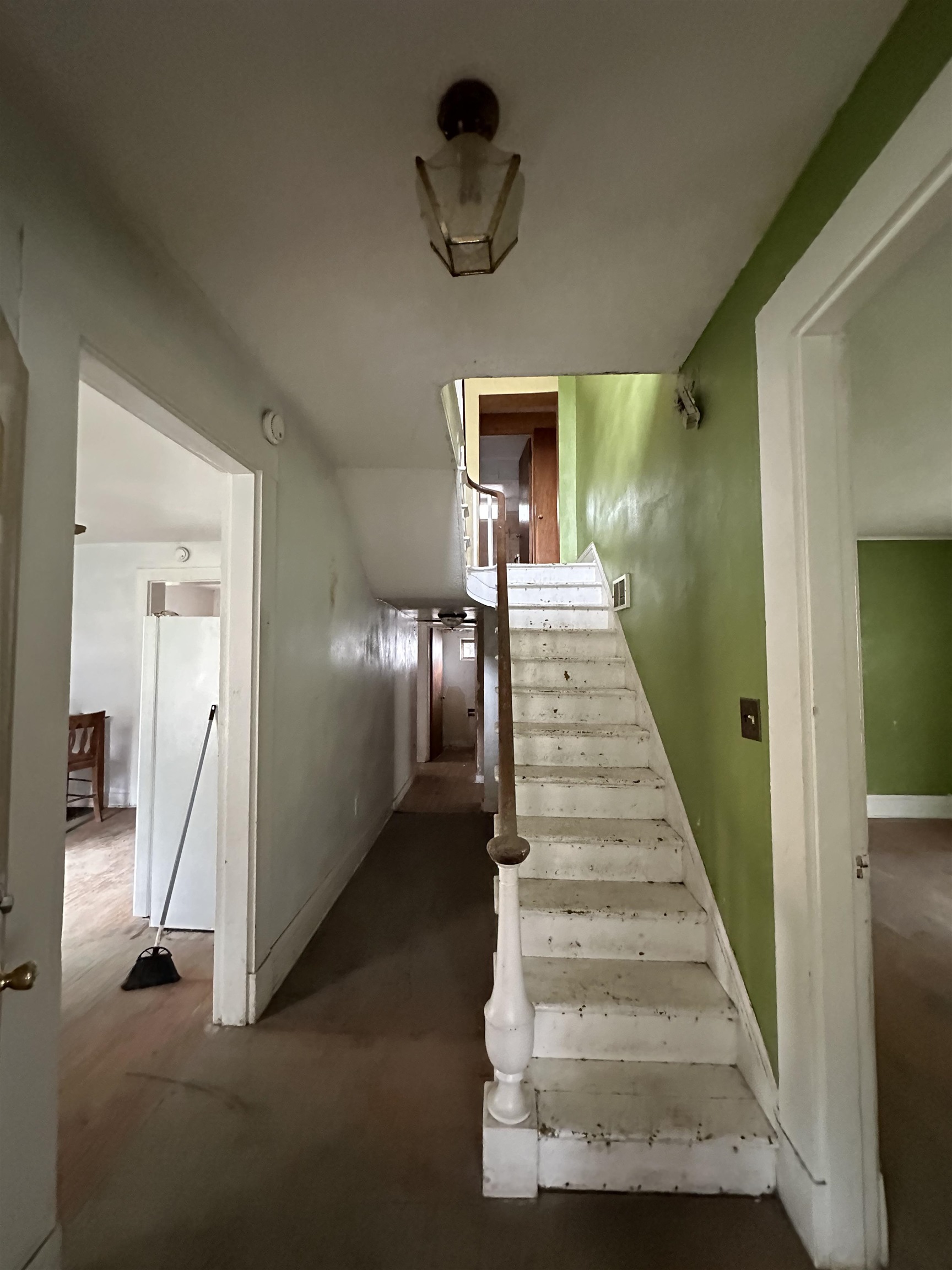 131 3rd Street Savanna, IL 61074 - Photo 14 of 16 a view of entryway and hall with wooden floor