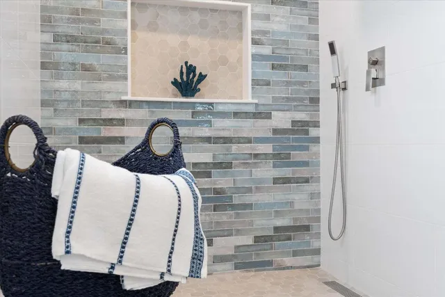 a close view of a sink