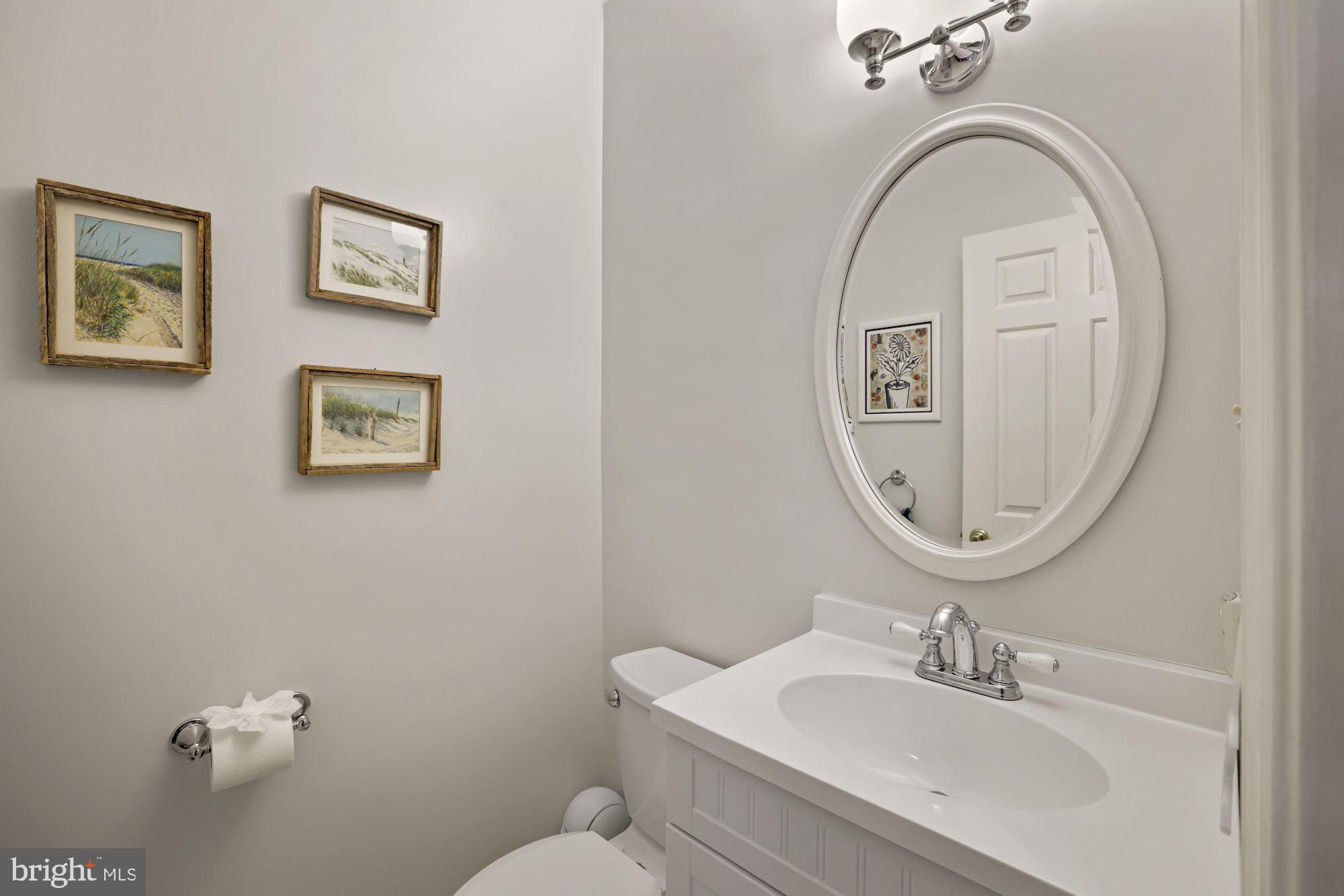 1650 Beekman Place Northwest, Unit A Washington, DC 20009 - Photo 14 of 25 Updated main level powder room