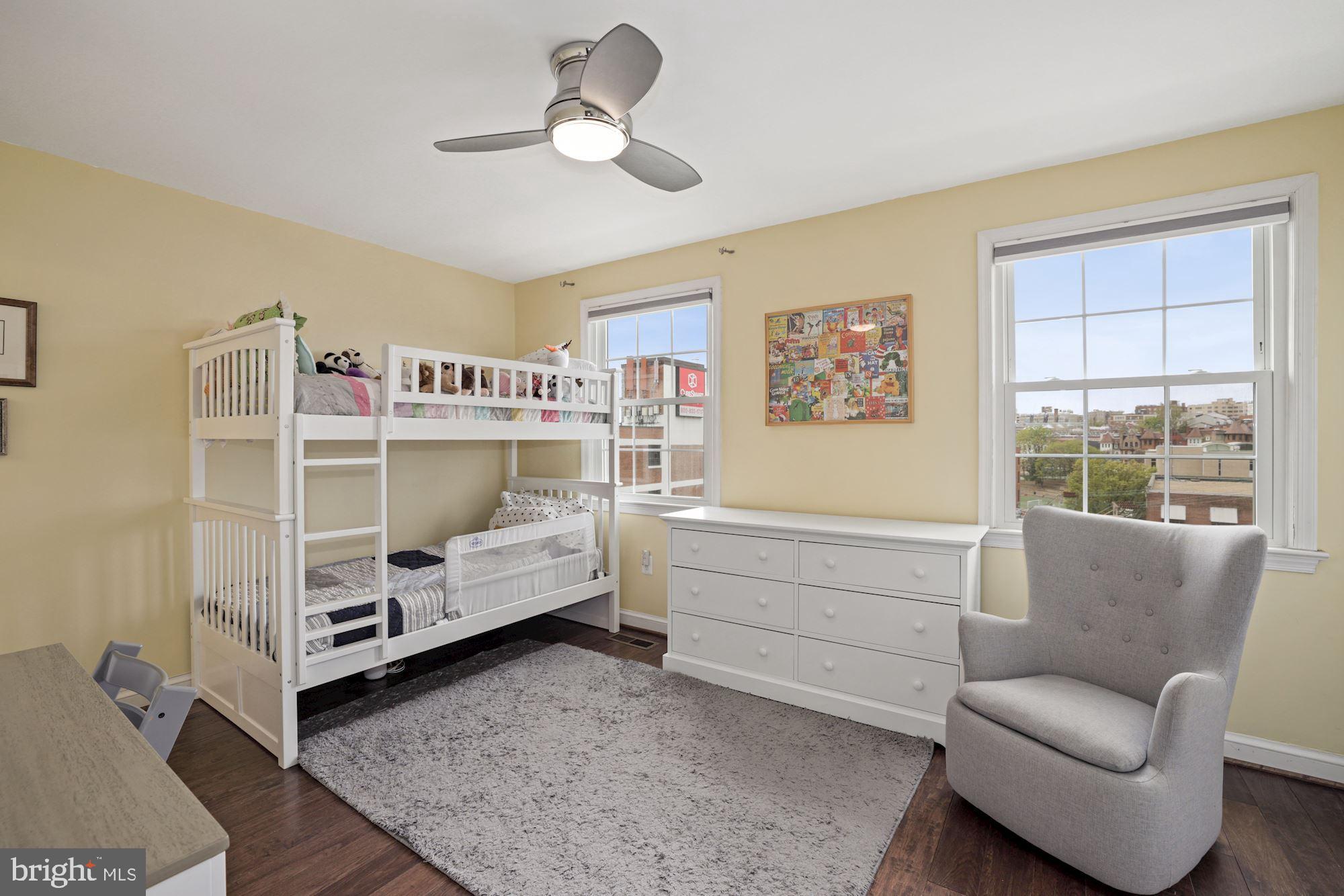 1650 Beekman Place Northwest, Unit A Washington, DC 20009 - Photo 17 of 25 Generous 2nd BR w/western sunset views