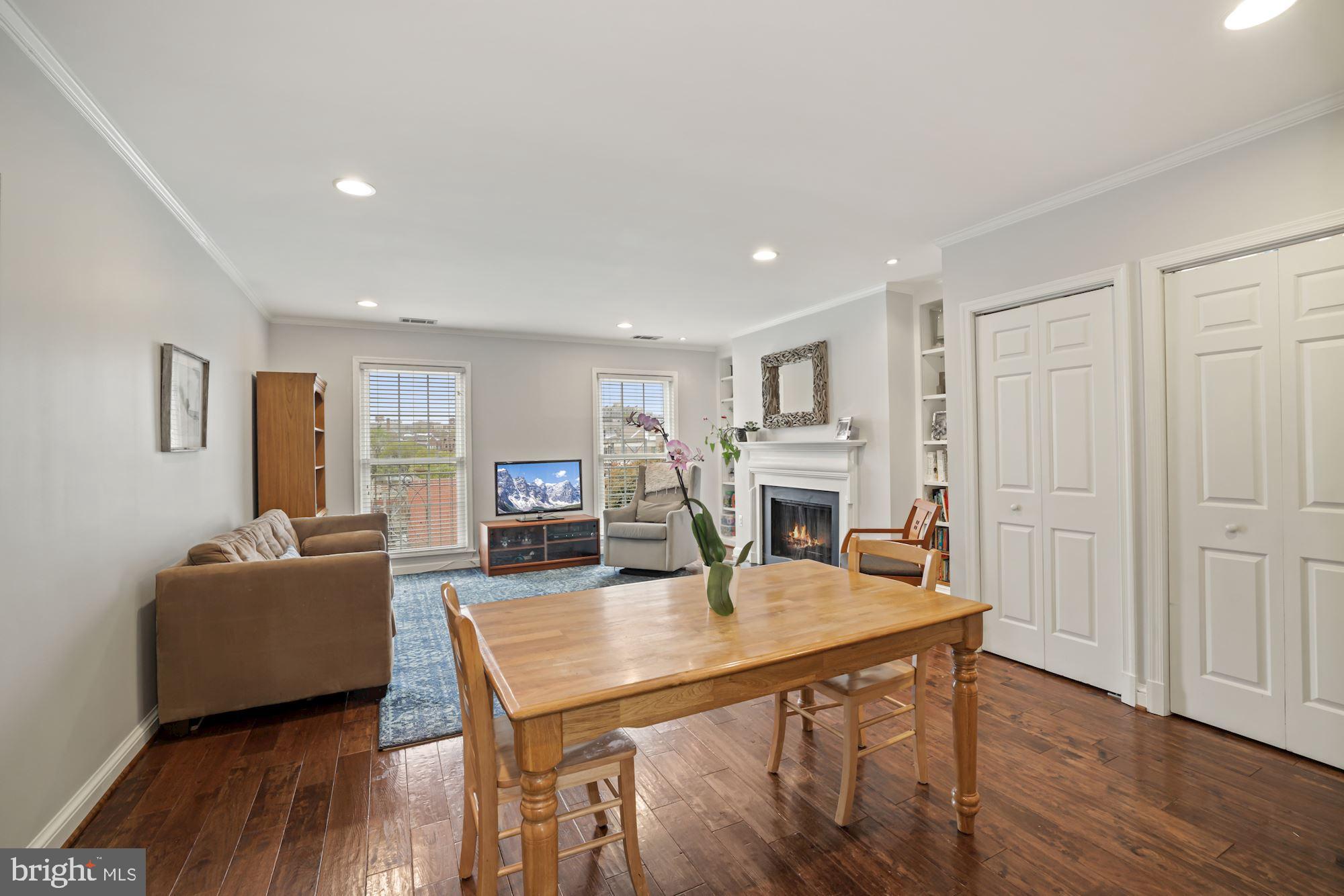 1650 Beekman Place Northwest, Unit A Washington, DC 20009 - Photo 8 of 25 Super-spacious open living & dining