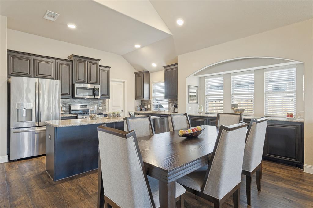 3405 Fletcher Road Heartland, TX 75114 - Photo 12 of 30 View of dining area over looking kitchen.
