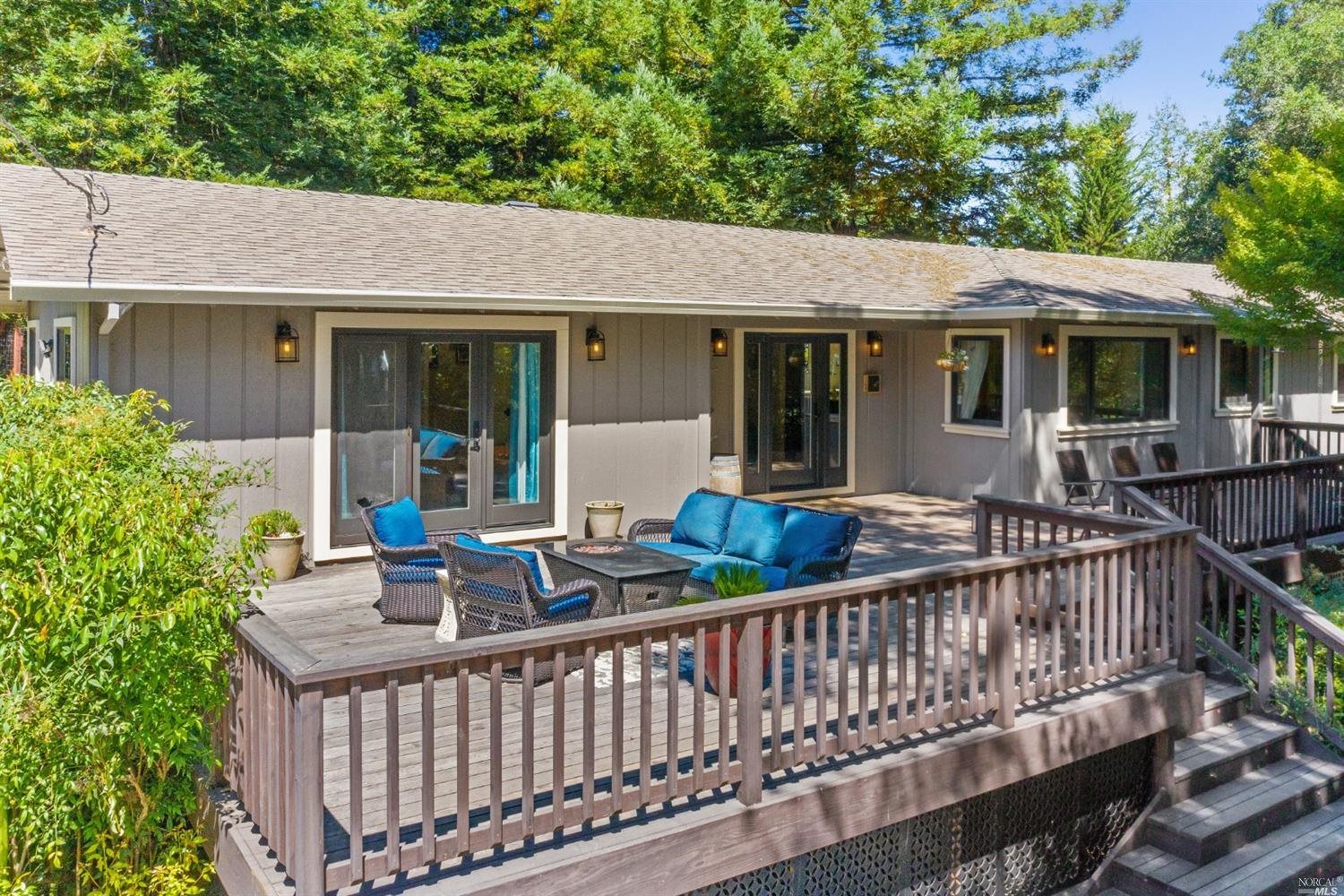 941 Midpine Way Sebastopol, CA 95472 - Photo 1 of 1 a view of a house with backyard and porch