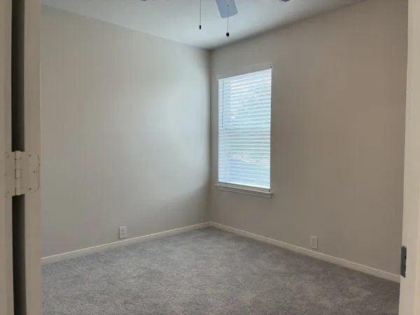 a bathroom with a window