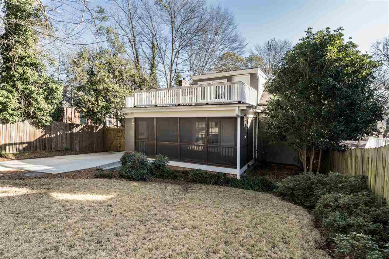 1511 Cherokee Drive Raleigh, NC 27608 - Photo 26 of 30 Unbelievable backyard with fence! Seller added double gates to fence in 2018! Storage shed also allows for additional storage. Backyard
