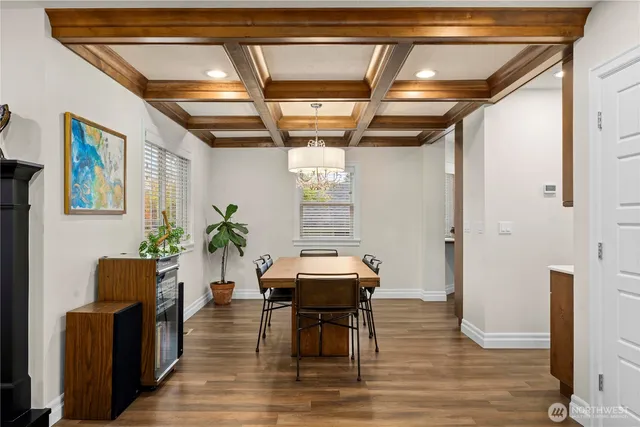 a room with furniture and window