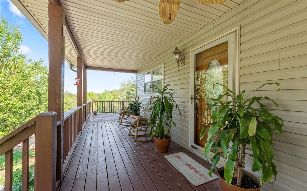 94 Mull Ln Circle Morganton, GA 30560 - Photo 49 of 67 a view of a balcony with chairs
